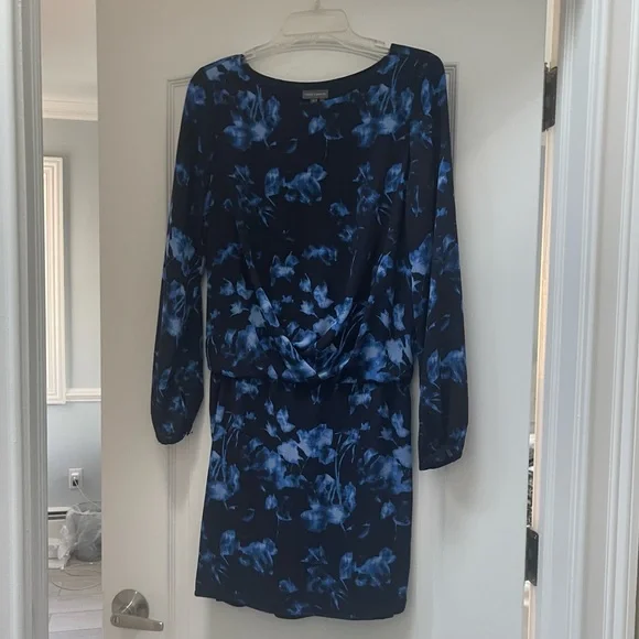 navy blue vince camuto dress vince camuto navy velvet dress